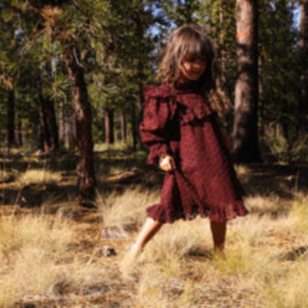 Doen ADDISON DRESS children’s dress 2 Antique Walnut